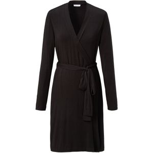 Sassa Mode Badjas met Viscose Zwart