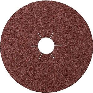 Klingspor 11017 CS 561 vezelschijf korrel 100 corund 125 mm, bruin