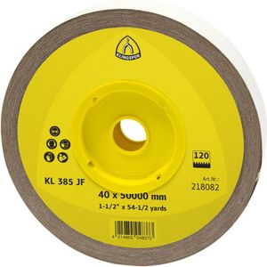 Klingspor Schuurpapierrol | 50 mm korreling 240 | voor metaal | korund | 1 stuk - 218103 218103