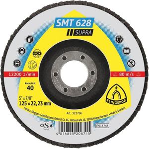 Klingspor - Lamellenschuurschijf - Ø 125 mm - Korreling 60 - 10 Stuks