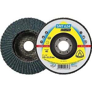 Smt 624 Supra Schleifmopteller 115 x 22,23 mm Korn 60 10 Stück - Klingspor