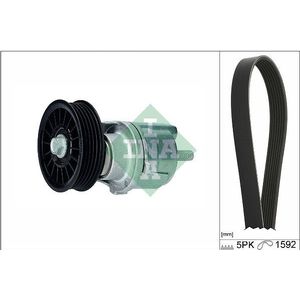 Poly V-riem set INA 529 0161 10