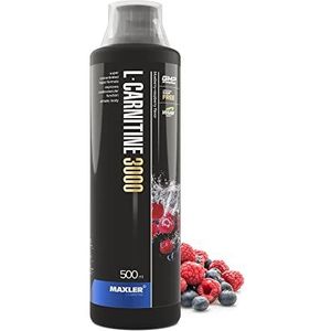 Maxler L-Carnitine 3000 (500ml) Blueberry-Raspberry - Dieet & Gewichtsbeheersing - L-Carnitine