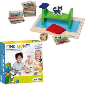 Beleduc 22411 Find Monty Children's and Family Game