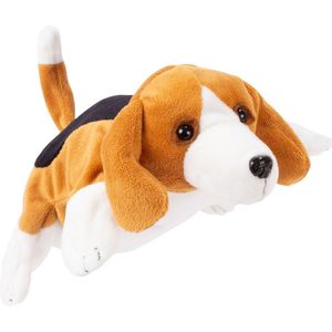 Beleduc - Handpop Hond - Handpop - Multikleur - Stof