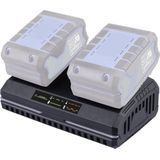 Scheppach SDBC4.5A Acculader - 4.5A - Geschikt voor Li-ion-accu's