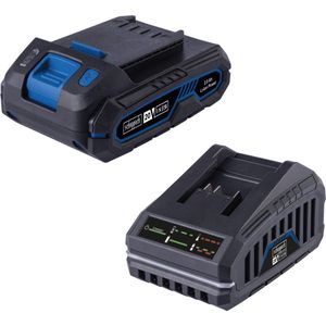 Scheppach - 20 V Starterset - Accu en Oplader - Lithium-ion - 2 Ah