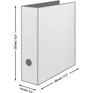 S.O.H.O. Ordner Schwarz A4 8,5cm