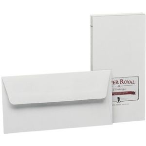 Rössler Paper Royal 2033831170 enveloppen DIN LANG ijsgrijs 20 stuks