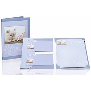 Rössler Papier 1170987000 - Briefpapierpack „Samtpfote“, 165x235 & 90x177 mm, 10 Blätter DIN A4 & 10 Briefumschläge