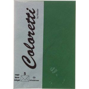 Rössler Briefumschläge Coloretti VE=5 Stück C5 Forest