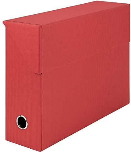 Archivbox 95x335x255mm rot