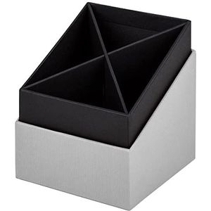 4 x S.O.H.O. Stifteköcher 86x86x100mm stone