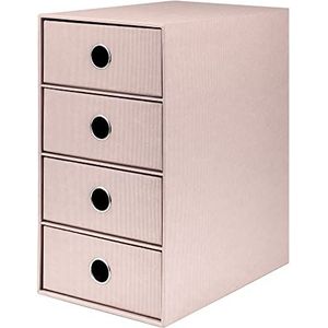 Rössler Papier 1524452584 - S.O.H.O. Box met 4 laden voor DIN A5, met greepgat, poeder, 250 x 175 x 320 mm, 1 stuk