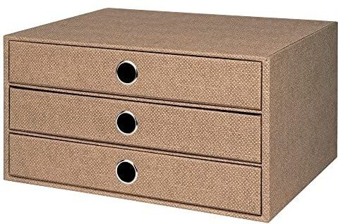 S.O.H.O. Schubladenbox Hazelnut 3 Schübe A4