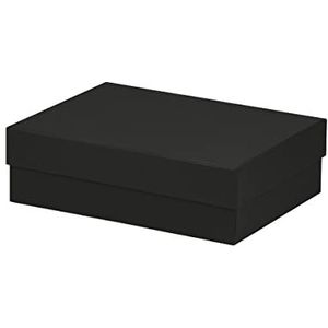 3 x Rössler Geschenkverpackung Boxline 196x264x80mm Schwarz