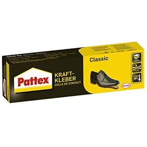 Pattex Kraftkleber Classic, extreem sterke lijm voor de hoogste sterkte, universele lijm, zeer hittebestendige lijm in koker van 125 g