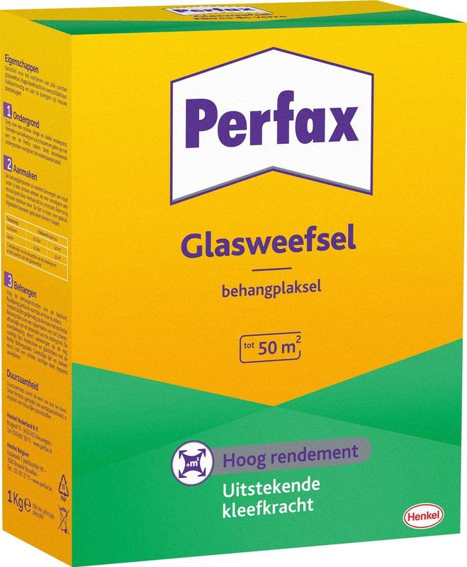 Perfax - Glasweefsellijm - Poeder - Sterke Hechting