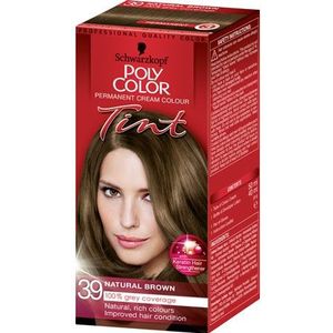 Schwarzkopf Poly Color Tint Haarkleur - 39 Natural Brown