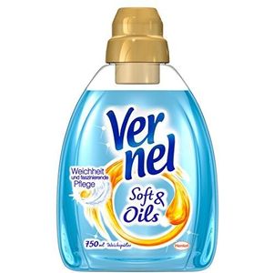 Vernel Soft & Oils Blauw, 4-pack (4 x 750 ml)