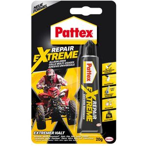 Pattex Repair Extreme, niet-krimpende en flexibele universele lijm, temperatuurbestendige reparatielijm, sterke lijm voor gebruik binnen en buiten, 1x tube van 20 g