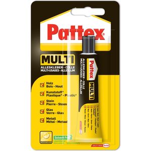 Pattex Multi 20 g Lijm | Multifunctionele Lijm voor Diverse Toepassingen | Sterk en Betrouwbaar | Gemakkelijk te Gebruiken voor Allerlei Reparaties
