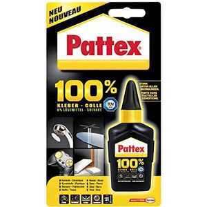 Pattex Universele lijm werkzame stoffen 100% oplosmiddelvrije fles 50 g