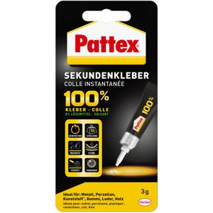 Pattex 100% Secondelijm 3 g