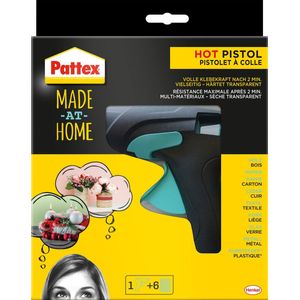 Pattex Lijmpistool Hotpistol Incl 6 lijmsticks | Hotmelt lijm pistool | LijmPistool | Glue Gun | Hobby | Creatief