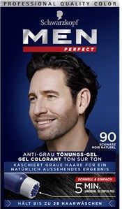 Schwarzkopf Men Perfect 90 haarkleuring Zwart