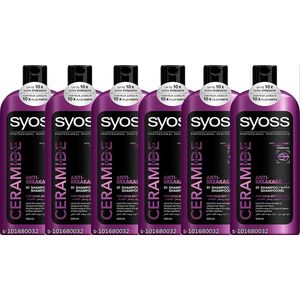 Syoss Shampoo Ceramide - Voordeelverpakking 6 x 500 ml