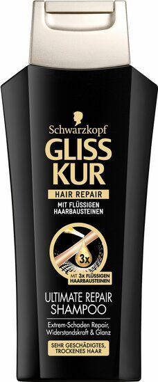 Schwarzkopf - Gliss Kur - Shampoo - Voor Beschadigd Haar - 250ml