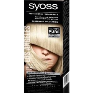 Syoss Los Angeles Blond nr. 10-5 Permanente Haarverf