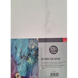 182375 Alcohol Ink papier A5 525gr 10vel