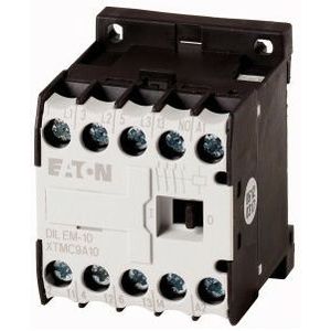 Eaton DILEM-10-G(24VDC), Schütz, Schwarz, Grau, AC, 45 mm, 52 mm, 58 mm
