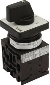 Eaton - Dahlander T0-4-8441/E - Poolwisselschakelaar - Zwart - 20 A - IP65
