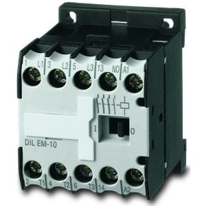 Eaton DILEM-10(230V50HZ,240V60HZ) Contactor 3x NO 4 kW 230 V/AC 9 A 1 stuk(s)