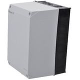 CI-K Lege Kast - Klein - Glasvezelversterkt Polycarbonaat - Zwart/Lichtgrijs