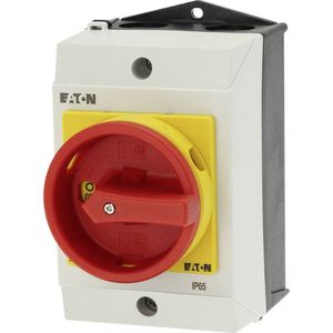Eaton T0-1-8200/I1/SVB Onderhoudsschakelaar Voor bodembevestiging, Vergrendelbaar 690 V Rood 1 stuk(s)