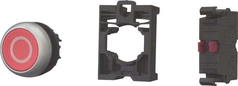 Eaton - M22 - Drukknop - Rood - Kunststof - Rond