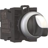 Eaton - RMQ Titan - Keuzeschakelaar - IP66 - Ø 29,7 mm - Drukknop