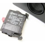 Eaton - M22-PV/KC02/IY - Noodstopknop - Rood - Robuust - IP66/IP69K