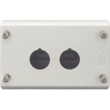 Eaton - Opbouwkast - Antraciet - Kunststof - 2 Inbouwplaatsen