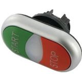 Eaton - Dubbele Drukschakelaar - Groen, Rood - Kunststof - IP66