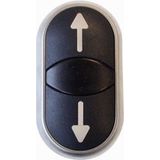 Eaton - M22-DDL-S-X7 Dubbele Drukknop - Plat - Rond - Kunststof - 1 stuk