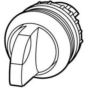 Eaton - M22-WLK3-R - Keuzeknop - Zwart - Kunststof - 1 St.