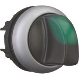 Eaton - M22 - Keuzeschakelaar - Verlicht - IP66 - Drukknop - 3 Posities