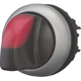 Eaton 216845 M22-WRLK3-R Keuzetoets Kunststof frontring Knevel Zwart 1 stuk(s)