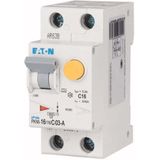 Eaton - Holec Systeem 55 Aardlekautomaat - 16A - 1P+N - 30mA - Karakteristiek B