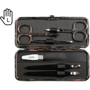 Couteaux by Solinger 6-Delige Linkshandige Manicureset met Hardcase - Solingen Kwaliteit